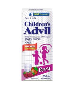 Advil Children's Suspension Dye Free Berry