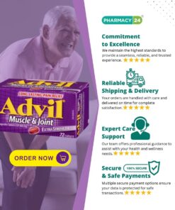 Advil Muscle and Joint Extra Strength Long Lasting Pain Relief Caplets - Fast Delivery