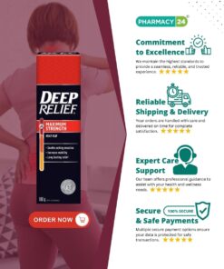 Deep Relief Heat Rub Maximum Strength - Fast Delivery