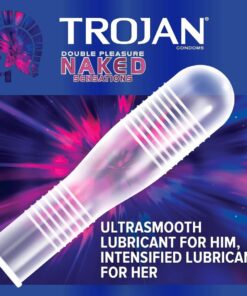 Naked Sensations Double Pleasure Lubricated Condoms