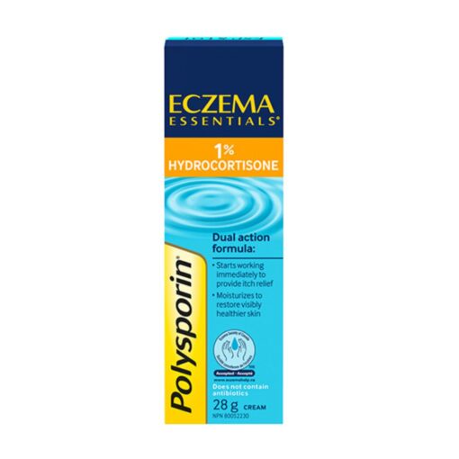 Polysporin Eczema Buy Essentials Cream [1% Hydrocortisone Cream] Available Now