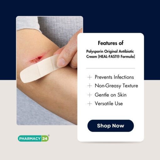 Shop now Polysporin Original Antibiotic Cream [HEAL-FAST® Formula]