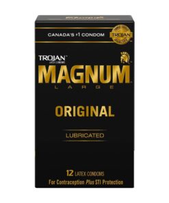 Trojan Magnum Original Lubricated Condoms