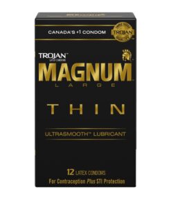 Trojan Magnum Thin Lubricated Condom