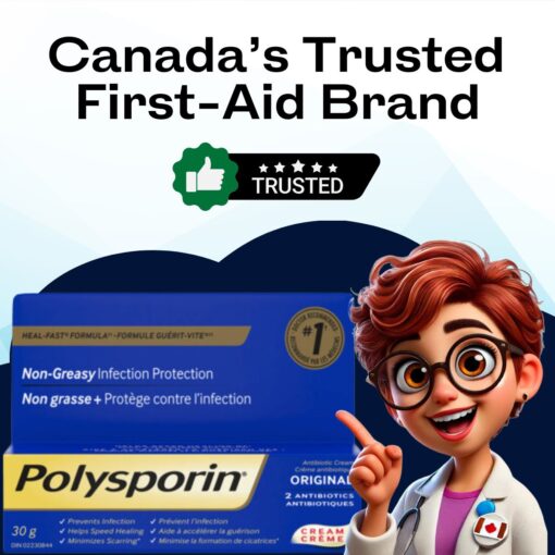 Trusted Polysporin Original Antibiotic Cream [HEAL-FAST® Formula] shop now