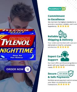 Tylenol Nighttime Extra Strength Caplets - Fast Delivery