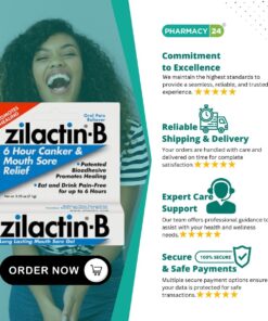 Zilactin-B Long Lasting Mouth Sore Gel - Fast delivery