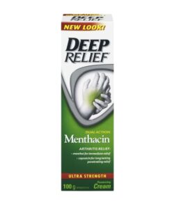 Deep Relief Menthacin Arthritis Relief Dual Action Rub