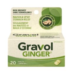 Buy Today Gravol Natural Ginger Tablets