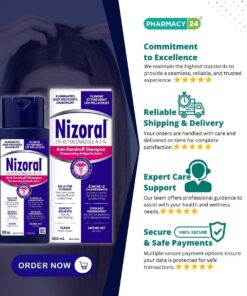 Nizoral Shampoo [Ketoconazole Anti Dandruff] - Fast delivery