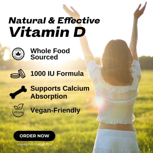 Get Now Healthology Whole Food Vitamin D 1000IU (1)