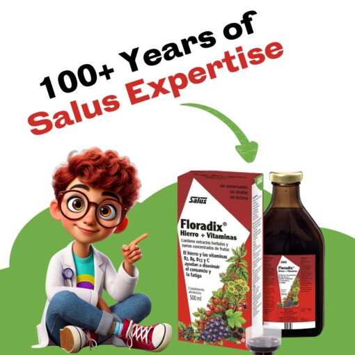 Get Now Salus Floradix – Natural Liquid Iron Supplement