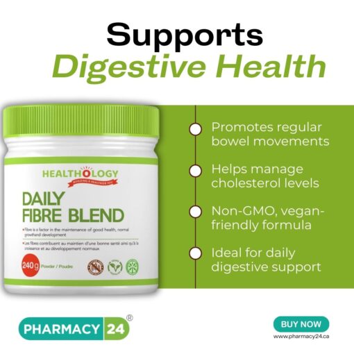 Healthology Daily Fibre Blend – 240 grams