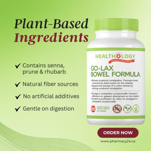 Healthology Go Lax Bowel Formula buy canada with fast shipping