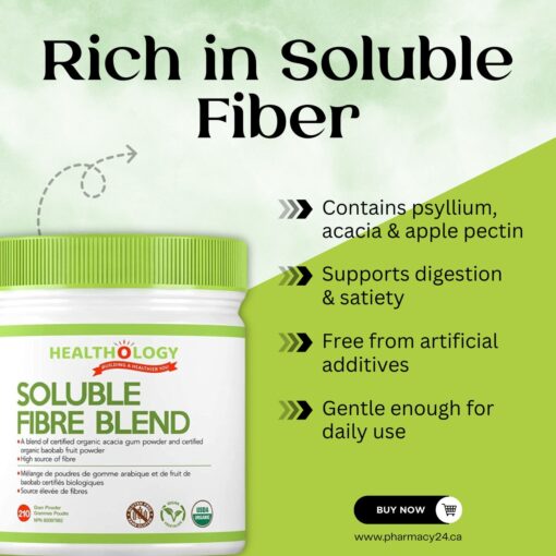 Healthology Soluble Fibre Blend benefits