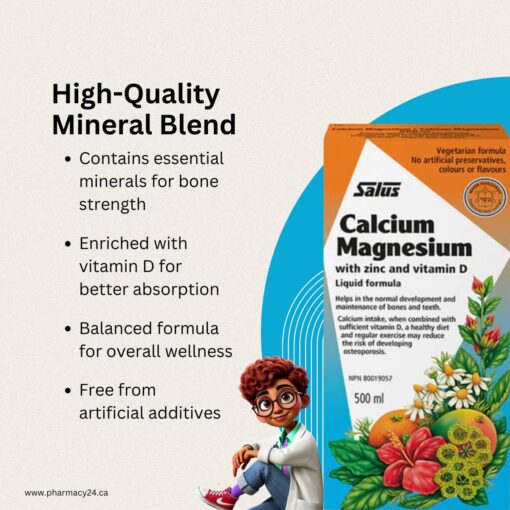 Order Salus Calcium Magnesium Liquid 250ml & 500ml (1)