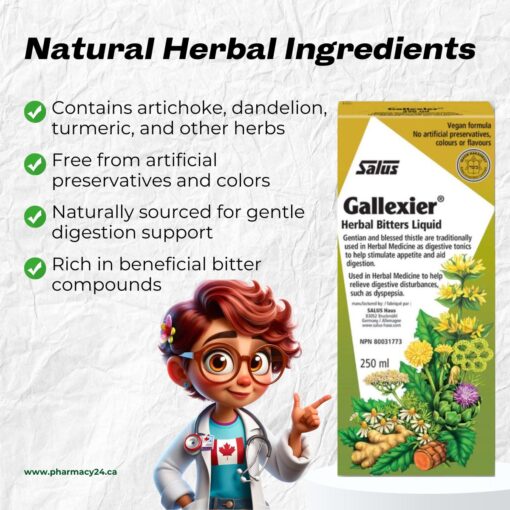 Shop Now Salus Gallexier Herbal Bitters