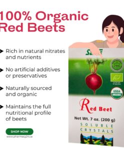 Shop Now Salus Organic Red Beet Soluble Crystals – 200 grams