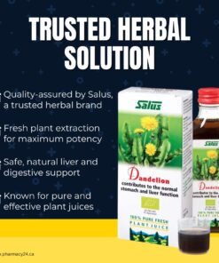 Shop Now Salus – Dandelion Fresh Plant Juice 200ml