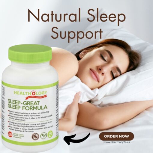 order now Healthology Sleep Great Sleep Formula