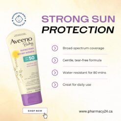 buy now Aveeno Baby Sunscreen Lotion SPF 50