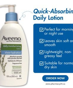 Aveeno Daily Moisturizing Body Lotion Sheer Hydration 354ml