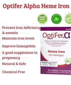 Benefits of Optifer alpha heme iron supplement