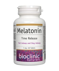 Buy Now Bioclinic Naturals Melatonin Time Release 5 mg tablets