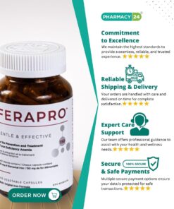 FERAPRO 150mg _ ORIGINAL BOB’S IRON FORMULA - Fast delivery