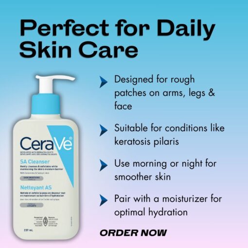 Get Now CeraVe Salicylic Acid Cleanser for Rough and Bumpy Skin