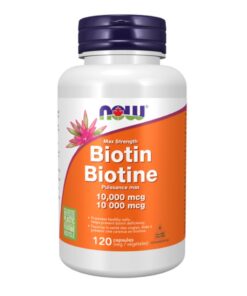 Now Biotin 10,000 mcg Veg Capsules