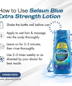 Order Today Selsun Blue 2.5% Extra Strength Selenium Sulfide Lotion