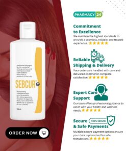 Sebcur T Shampoo Anti-Dandruff - Fast Delivery