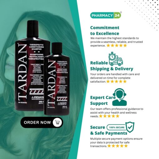 TARDAN® Shampoo _ Therapeutic Conditioning Shampoo - Fast Delivery