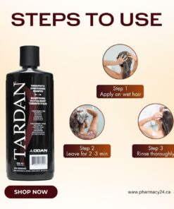 TARDAN® Shampoo how to use