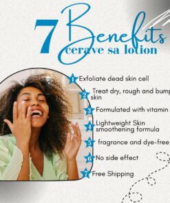 Benefits of cerave lotion for rough and bumpy skin