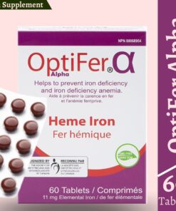 Optifer Alpha heme iron supplement