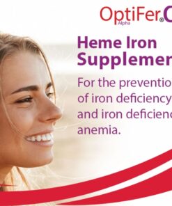 Optifer alpha heme iron supplement