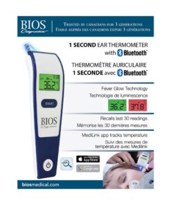 BIOS Precisiontemp Digital Ear Thermometer