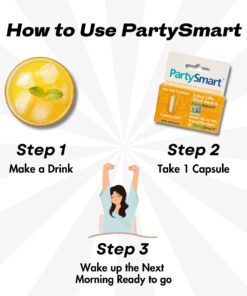 Try Now Party Smart Axtioxidants for Morning Relief