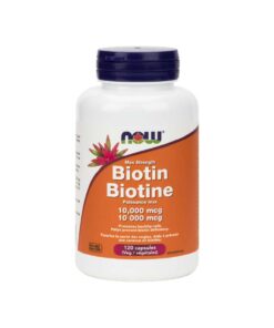 Biotin 10,000 mcg Veg Capsules Now Foods