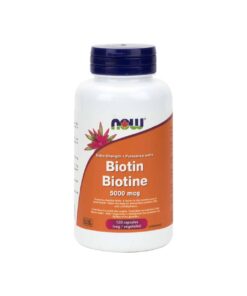 Biotin 5,000 mcg Veg Capsules Now Foods