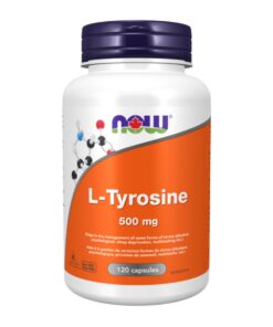 L-Tyrosine 500 mg Capsules Now foods