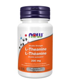 NOW FOODS L-Theanine 200 mg Veg Capsules