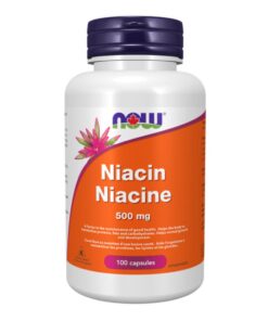 Niacin 500 mg Capsules Now foods