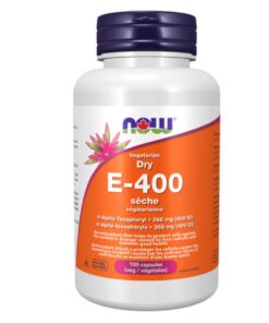 Now Food Vegetarian Dry E-400 IU Veg Capsules