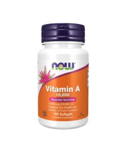 Vitamin A 10000 Softgels Now Foods