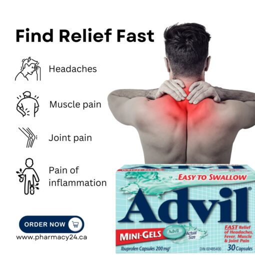 Buy Now Advil Mini Gels Easy to Swallow