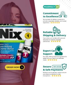 Nix Creme Rinse Liquid Family Pack - Fast Delivery