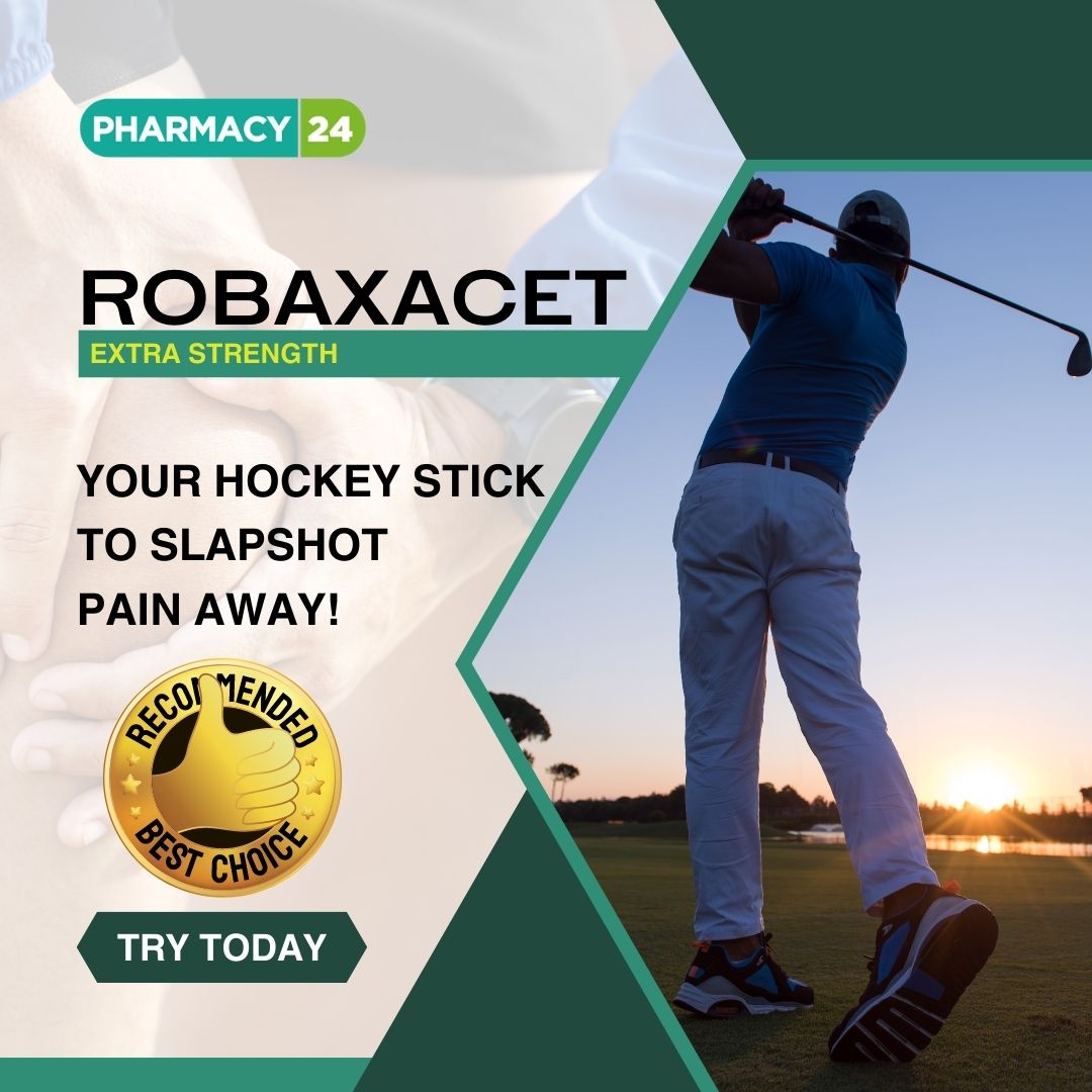 Robaxacet - Extra Strength Muscle Relaxers with Acetaminophen Stong's Market